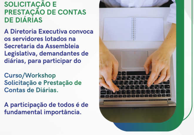 Solicitação e Prestação de Contas de Diárias